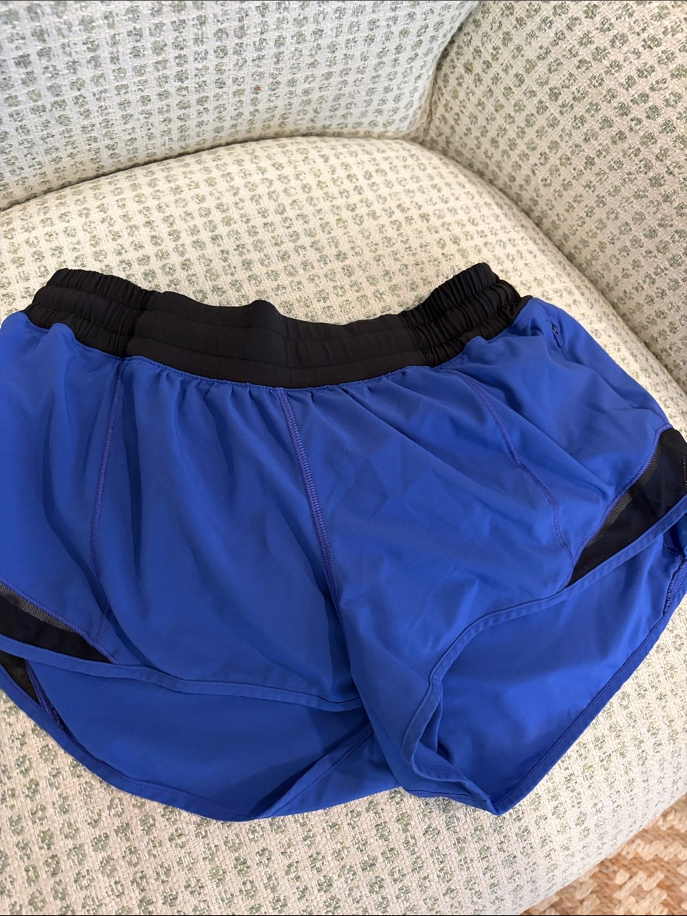 Lululemon Hotty Hot low rise lined Blue Women's Athletic Shorts